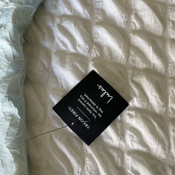 Lulu's Exquisite Moments light blue jacquard Sheath Mini Dress - Picture 8 of 14